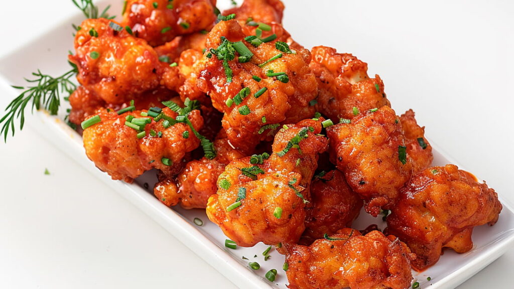 Air Fryer Buffalo Cauliflower Wings