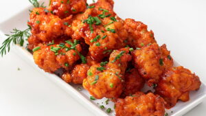 Air Fryer Buffalo Cauliflower Wings