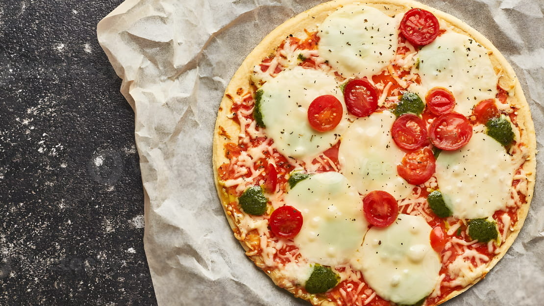 Air fryer tortilla pizza