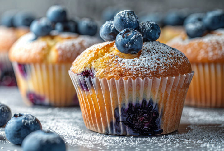 Blueberry Lemon Muffins