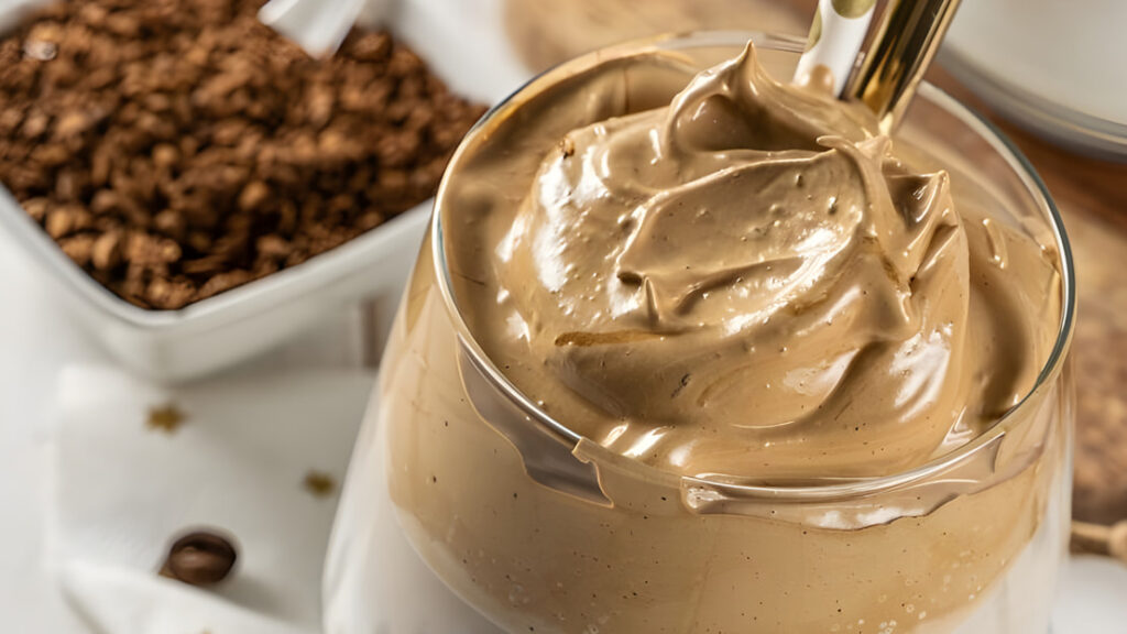 Coffee Mousse Dessert
