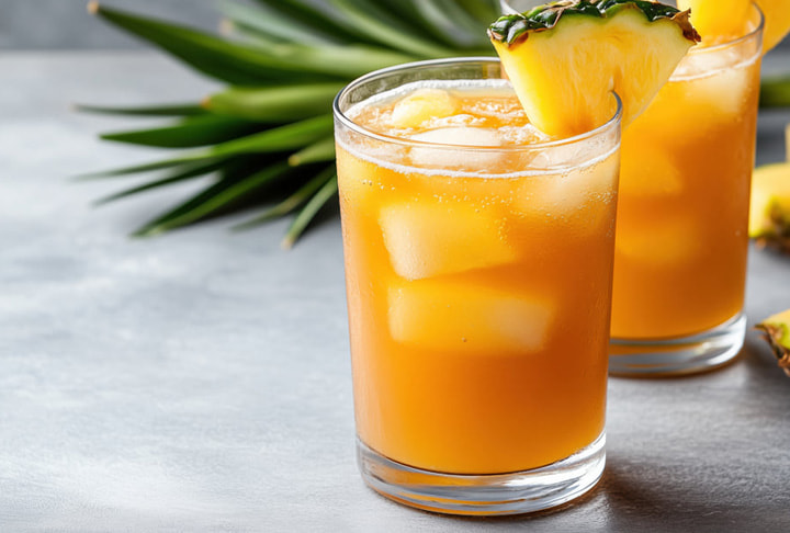 Pineapple Mango Ginger Juice