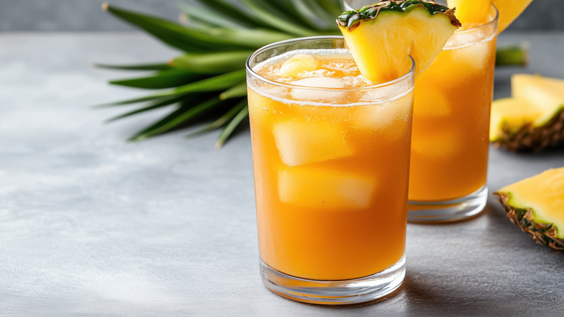 Pineapple Mango Ginger Juice