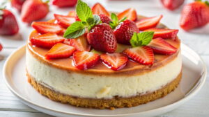 Super strawberry cheesecake