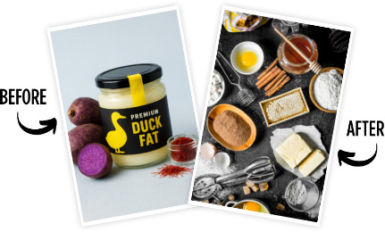 Before after 3 no weird ingredients