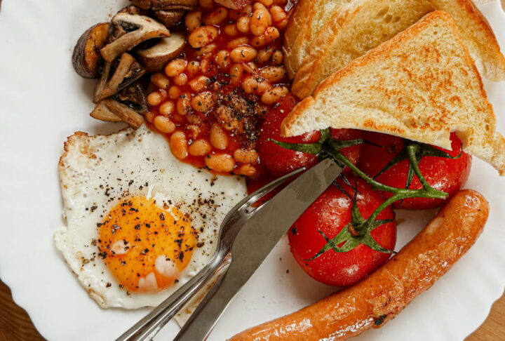 High protein breakfast