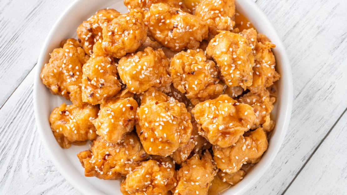 Air Fried Orange Chicken