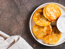 Cheesy Potato Pancakes