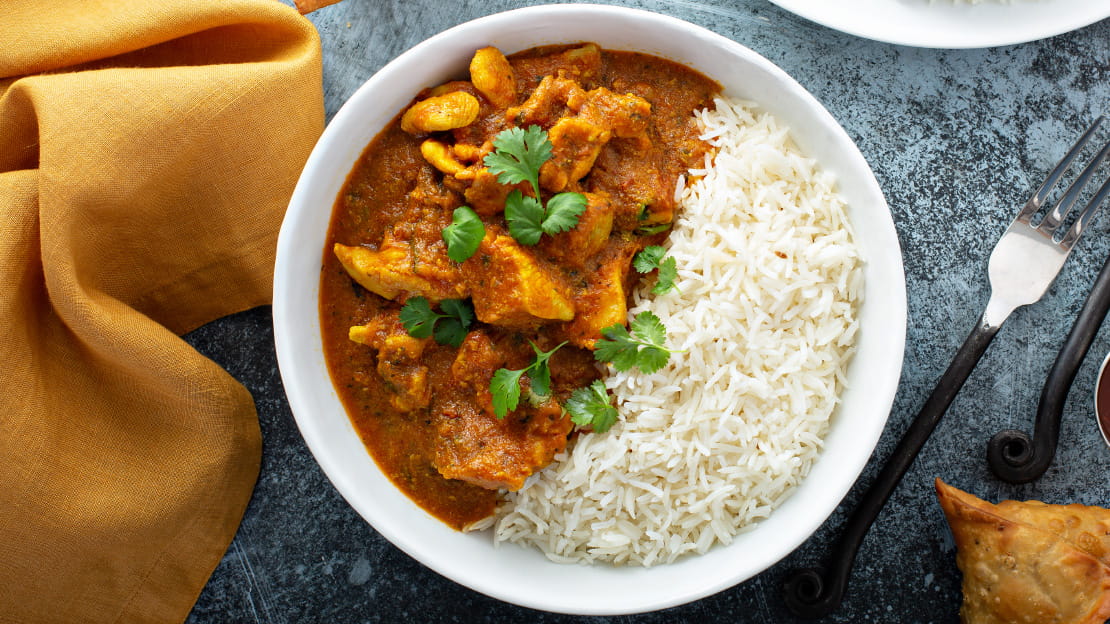 Chicken Tikka Masala and Rice