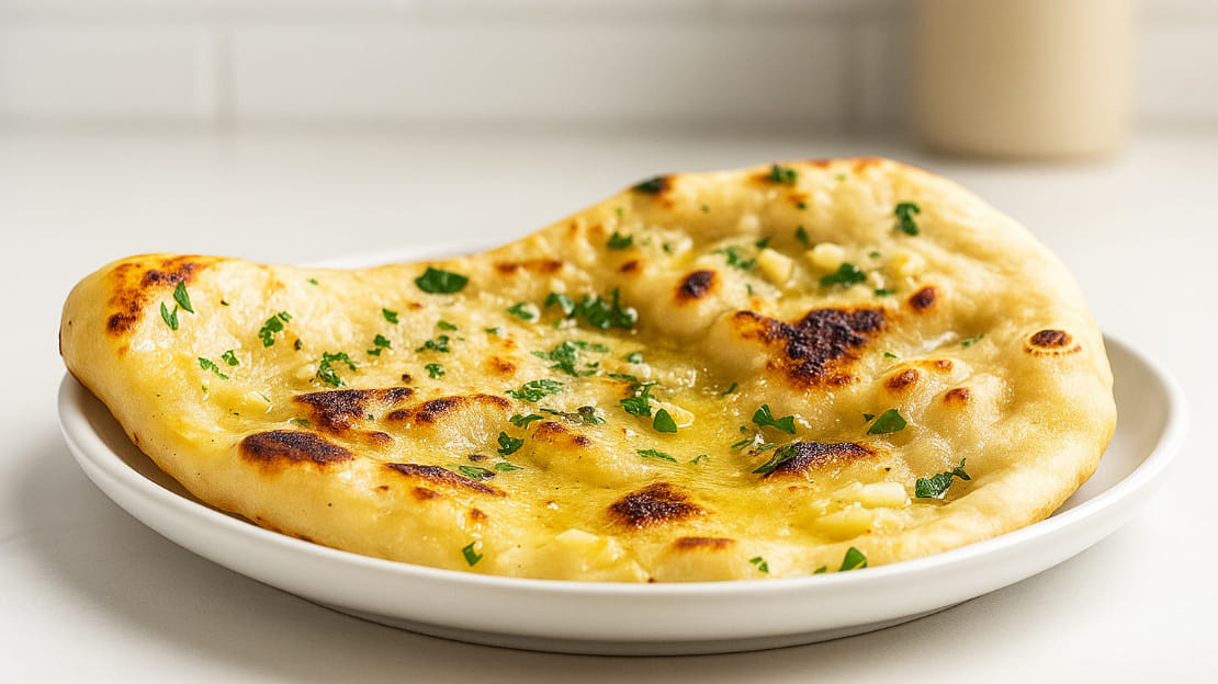 Garlic Naan Bread Recipe