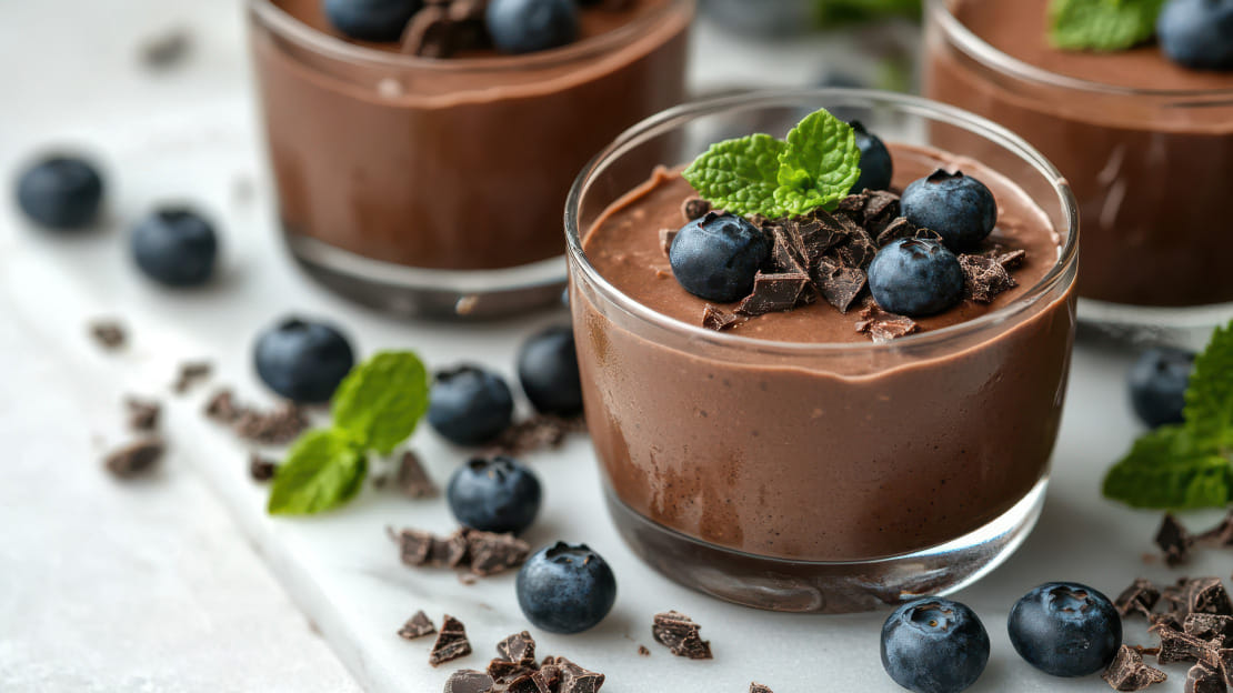 Vegan chocolate mousse
