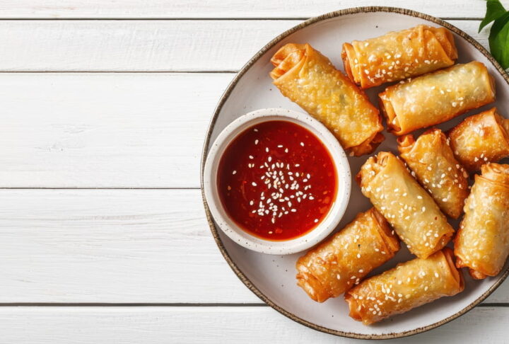 Vegetable spring rolls recipe