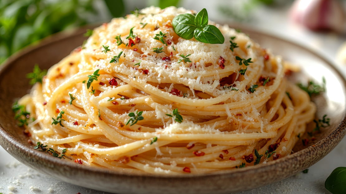Viral tiktok spaghetti recipe