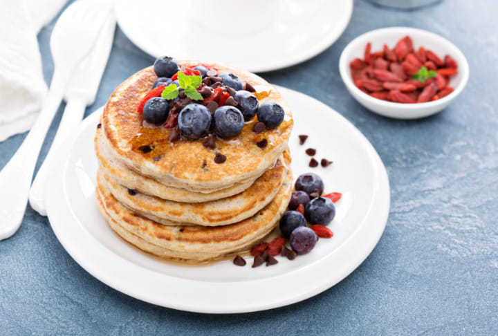 Oatmeal Protein Pancakes Recipe