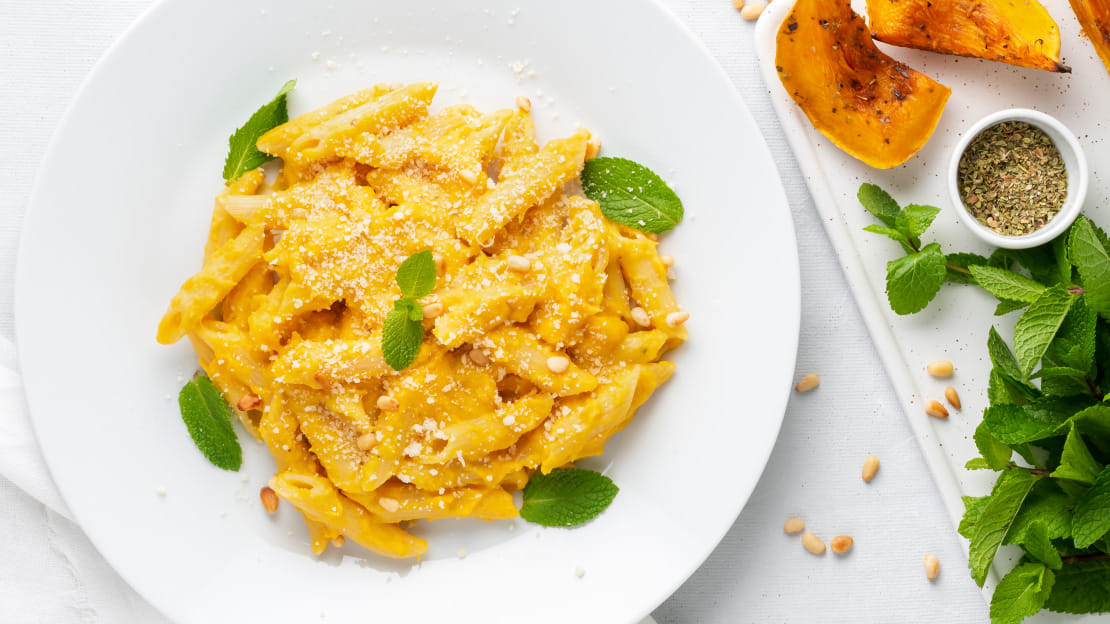 Butternut Pumpkin Pasta