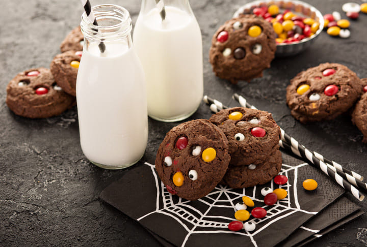 Halloween Chocolate Cookies