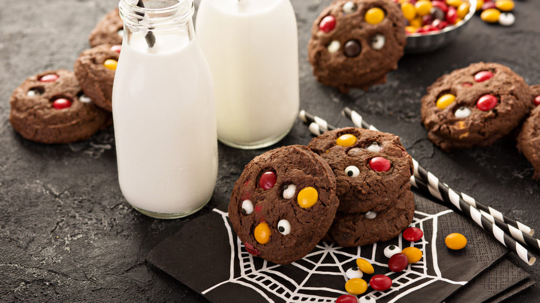Halloween Chocolate Cookies
