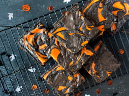 Halloween Chocolate Orange Brownies