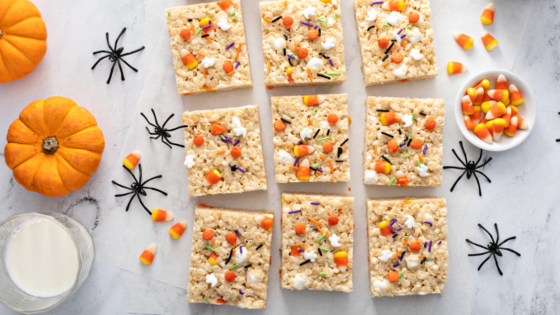 Halloween Rice Crispy Treats