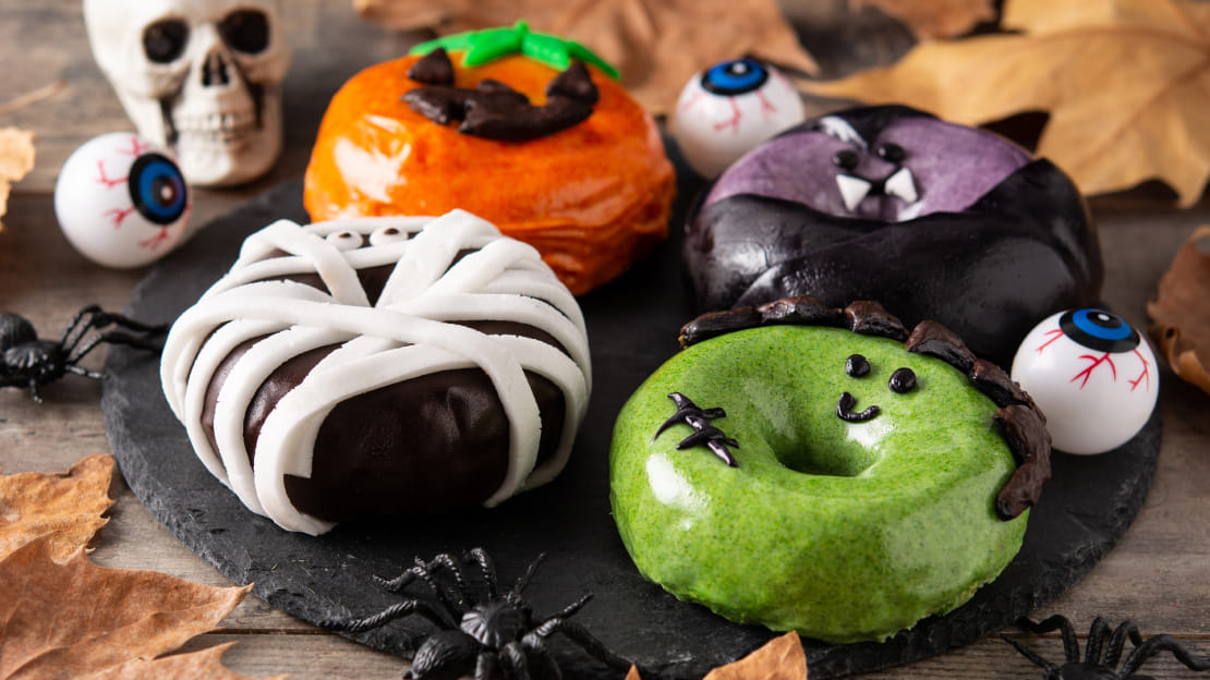 Spooky Halloween Donuts