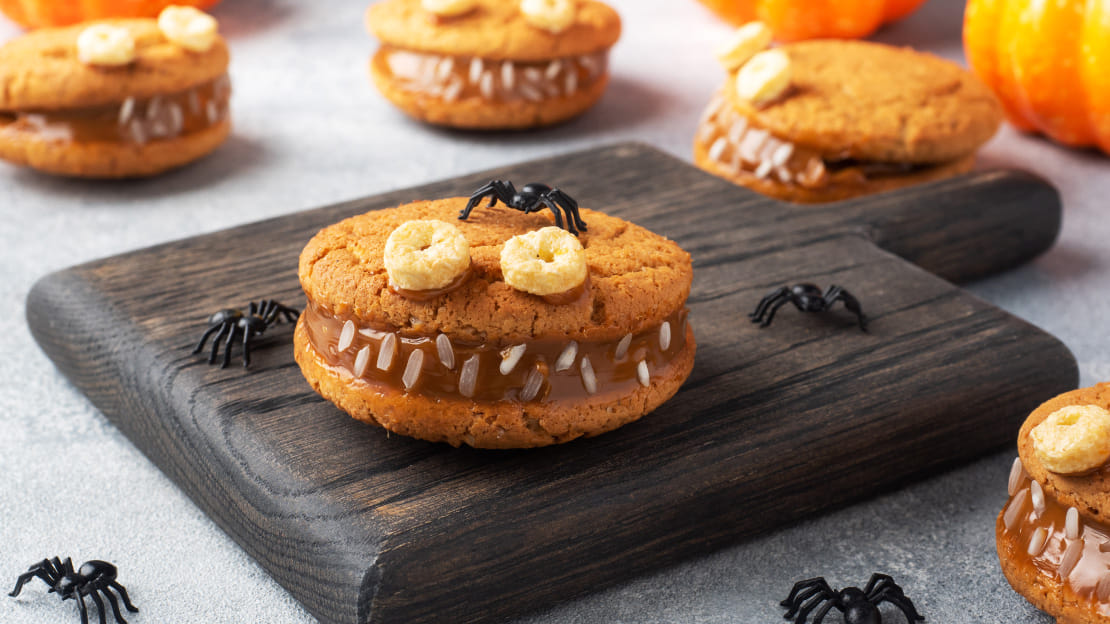 Vampire Teeth Cookies
