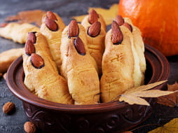 Witch Finger Cookies Halloween