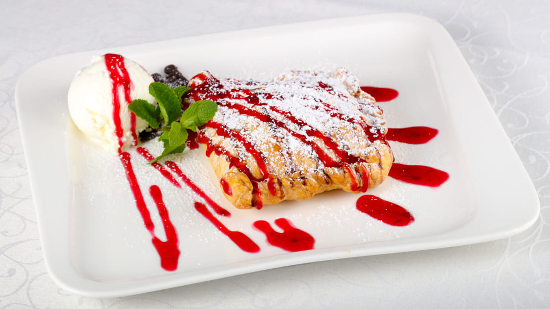 Apple Puff Pastry Strudel