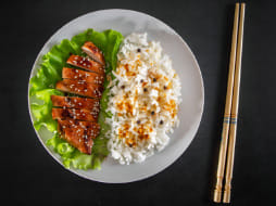 Chicken and Teriyaki Rice