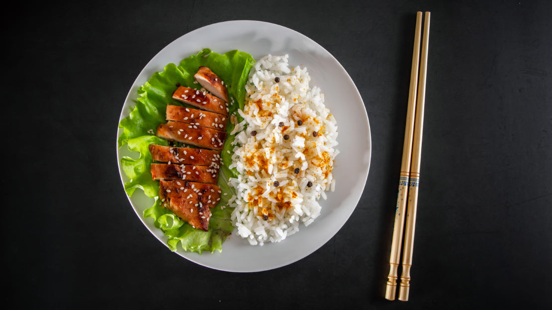 Chicken and Teriyaki Rice