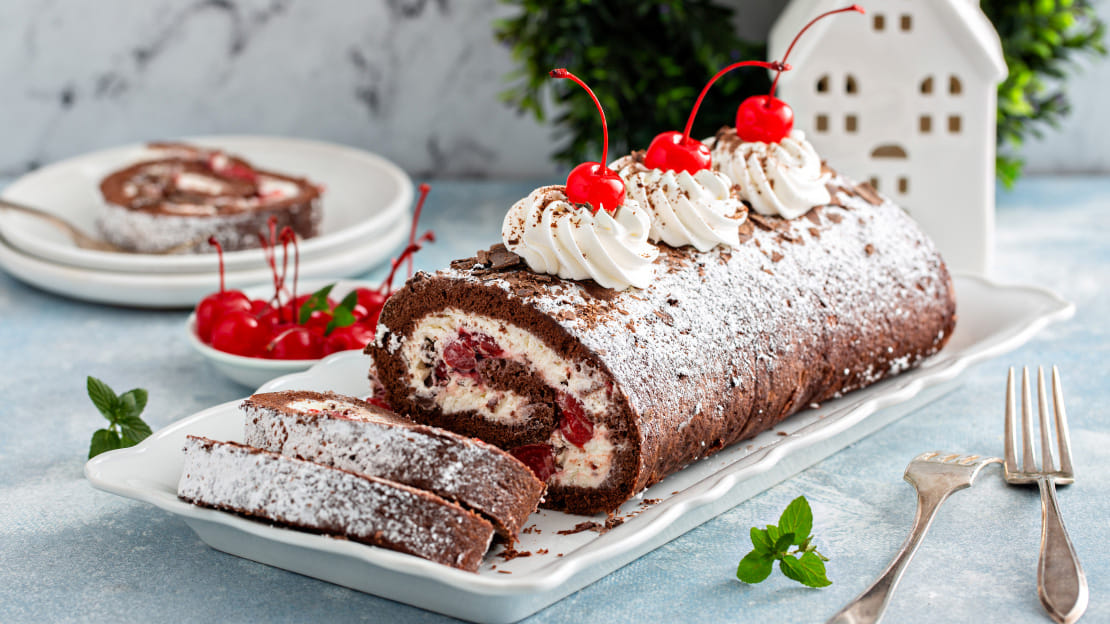 Christmas Log Cake Recipe