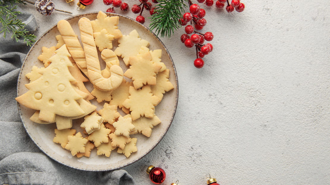 Christmas Shortbread Cookies