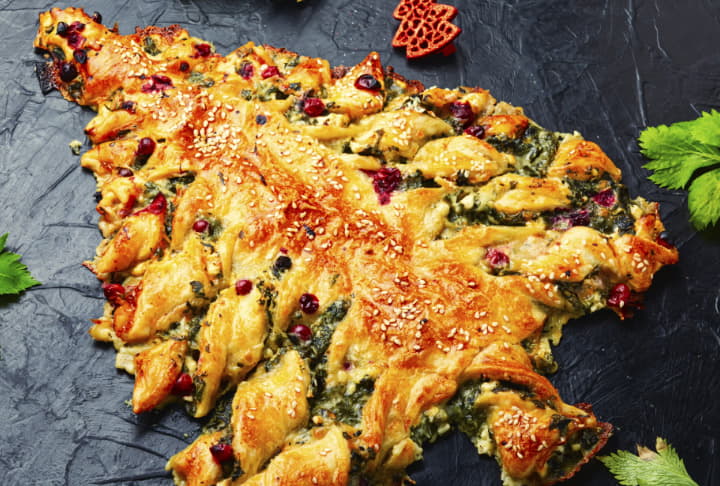Christmas Tree Puff Pastry