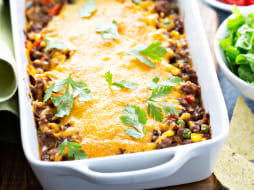 Mexican Ground Meat Casserole