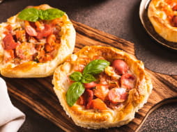 Mini Deep Dish Pizzas