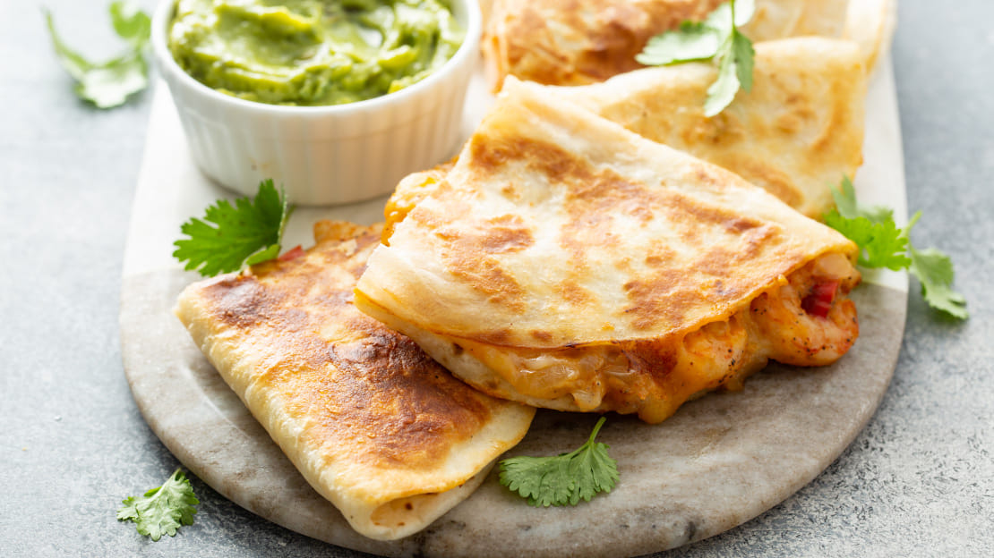 Shrimp Quesadillas Recipe
