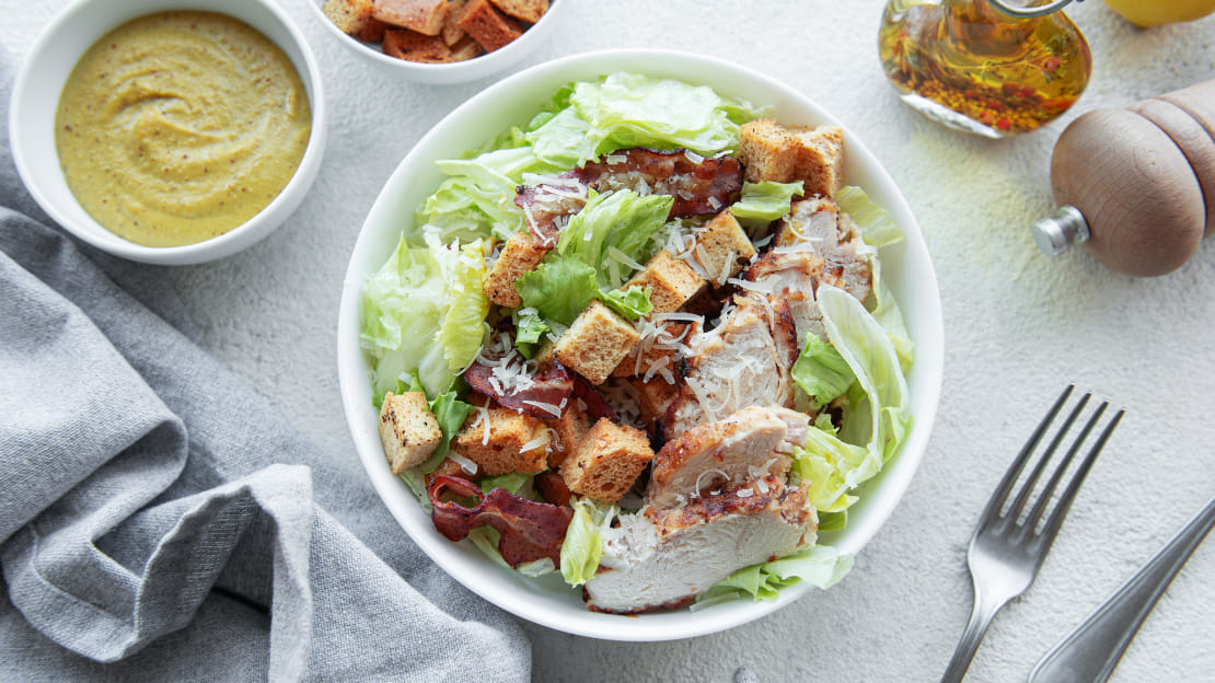 Chicken and Caesar Salad