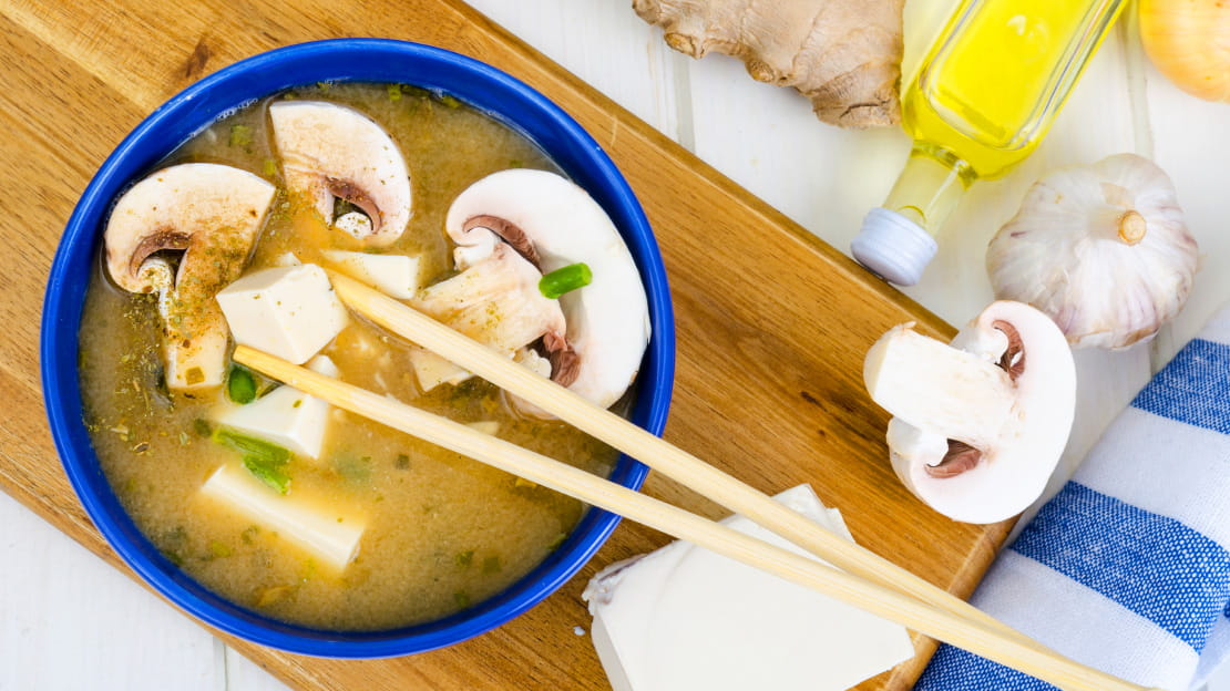 Miso Soup With Mushroom