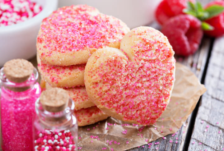 Valentine Sugar Cookies