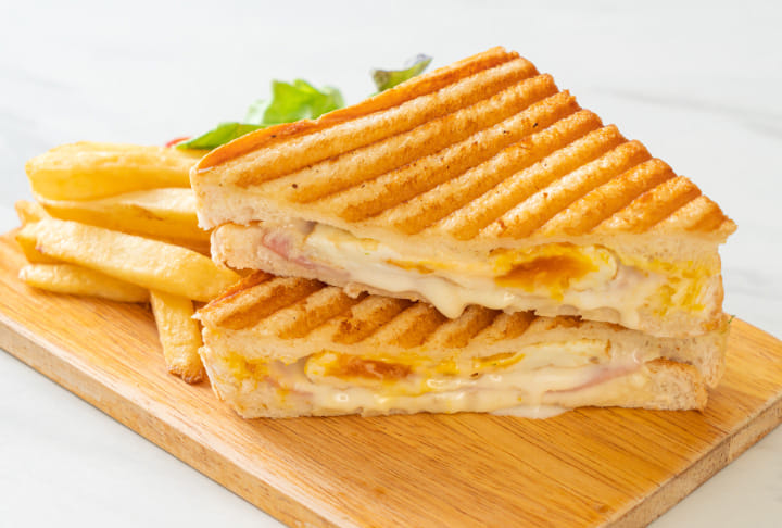 Grilled Ham and Cheese