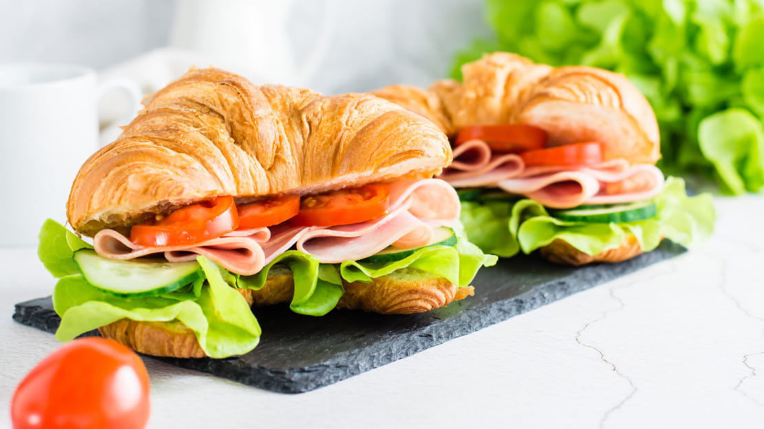 Ham and Cheese Croissant