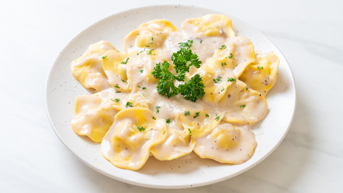 Ravioli and Cheese