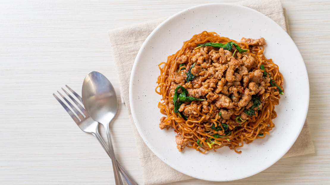 Stir Fried Instant Noodles