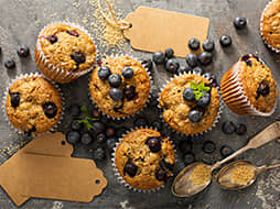 Blueberry Banana Muffins