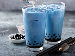 Butterfly Pea Milk Tea