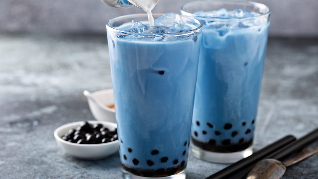 Butterfly Pea Milk Tea