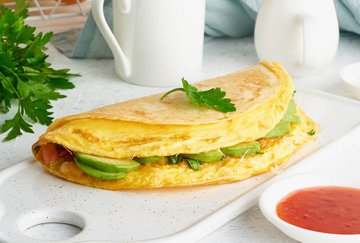 Cheese and Egg Quesadilla