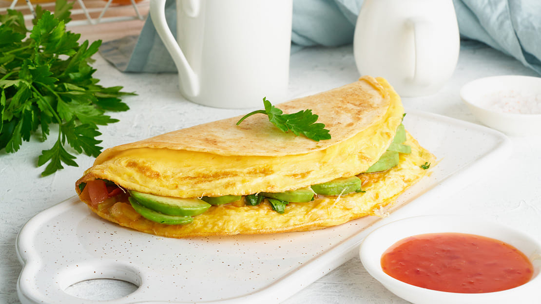 Cheese and Egg Quesadilla