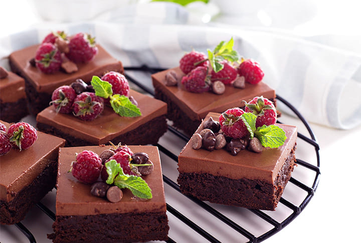 Chocolate Mousse Brownies