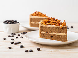 Coffee Almond Cake