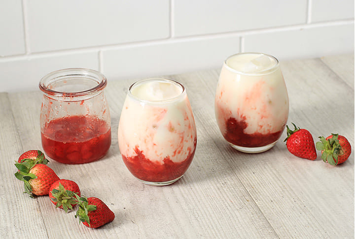 Korean Strawberry Milk